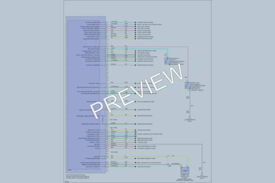 2011 Chevrolet HHR Body Control Modules wiring diagram preview