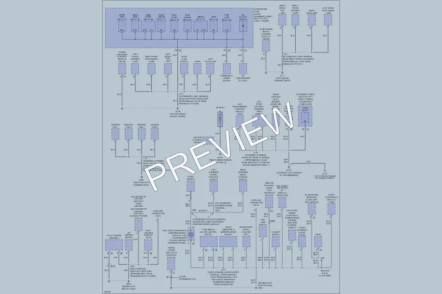 2011 Chevrolet HHR Ground Distribution wiring diagram preview
