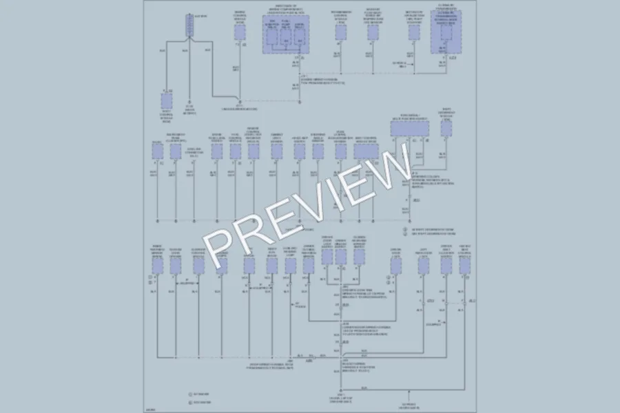2011 Chevrolet Impala Ground Distribution wiring diagram preview