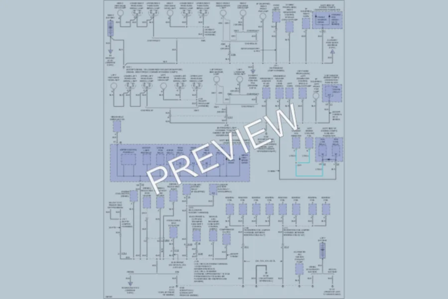 2011 Chevrolet 2500 Hd Ground Distribution wiring diagram preview