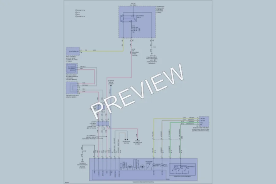 2011 Chevrolet 3500 Hd Power Mirrors wiring diagram preview