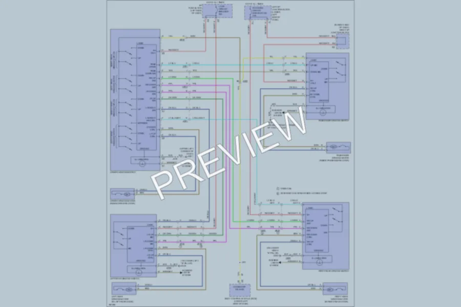 2011 Chevrolet 2500 Hd Power Windows wiring diagram preview
