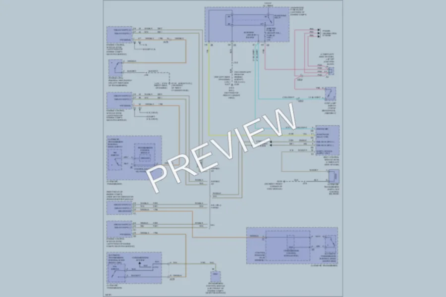 2011 Chevrolet 3500 Hd Shift Interlock wiring diagram preview