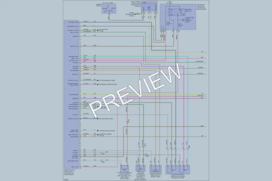2011 Chevrolet Malibu Engine Performance wiring diagram preview