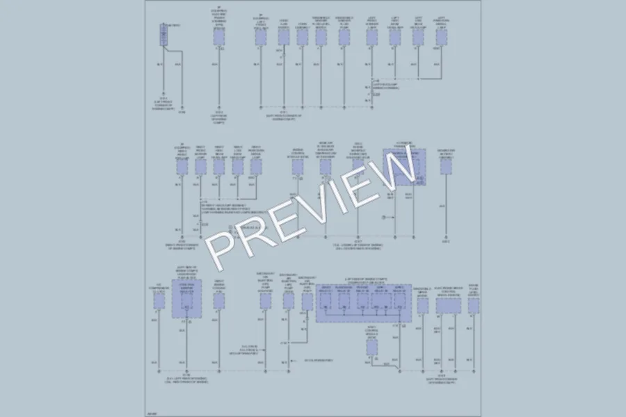 2011 Chevrolet Malibu Ground Distribution wiring diagram preview