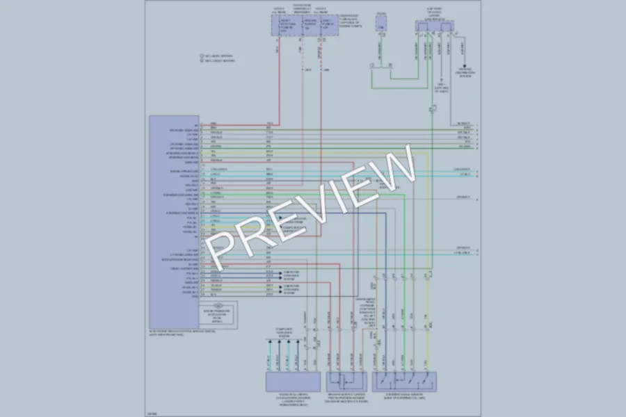 2011 Chevrolet Tahoe Anti Lock Brakes wiring diagram preview