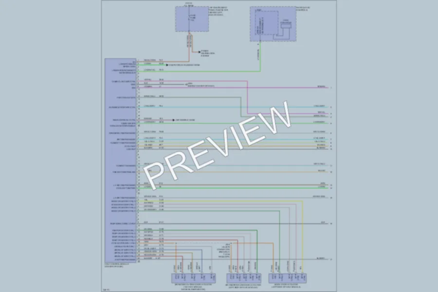2011 Chevrolet Volt Air Conditioning wiring diagram preview