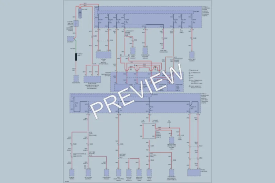 2011 Chrysler 200 Power Distribution wiring diagram preview