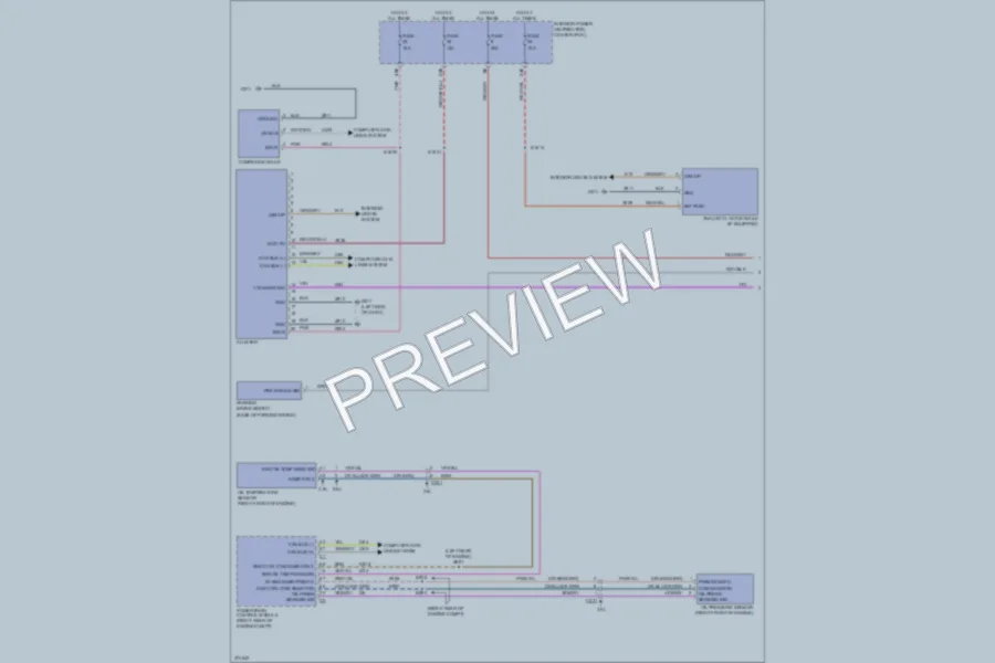 2011 Chrysler 300 Instrument Cluster wiring diagram preview
