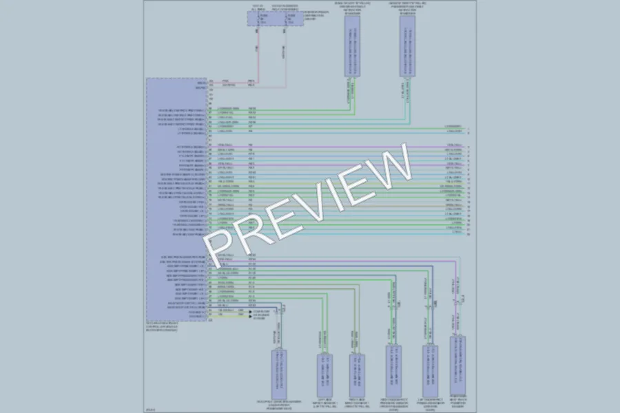 2011 Chrysler 300 Supplemental Restraints wiring diagram preview