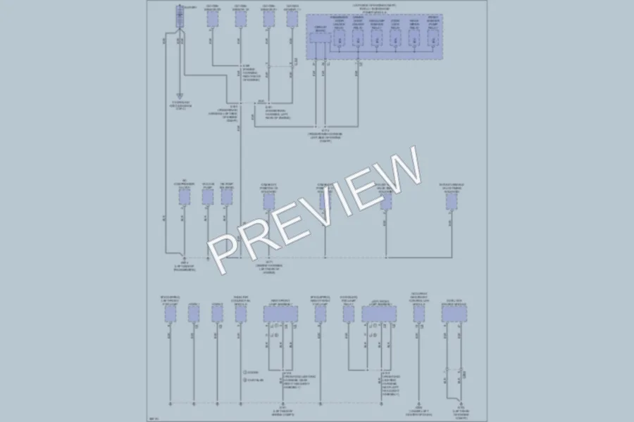2011 Chrysler TownCountry Ground Distribution wiring diagram preview