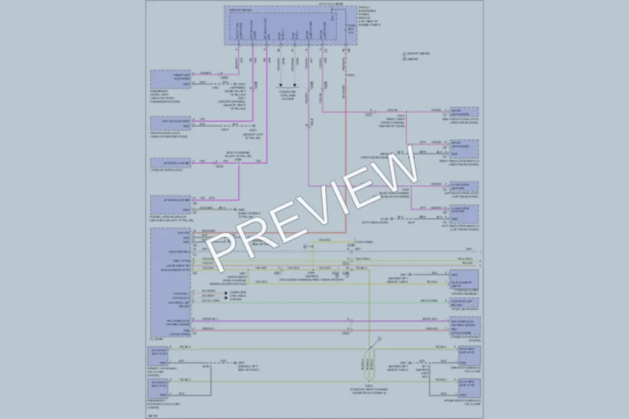 2011 Chrysler TownCountry Interior Lights wiring diagram preview