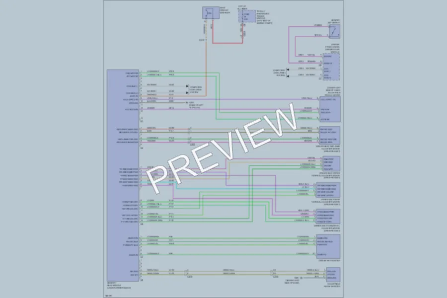 2011 Chrysler TownCountry Memory Systems wiring diagram preview