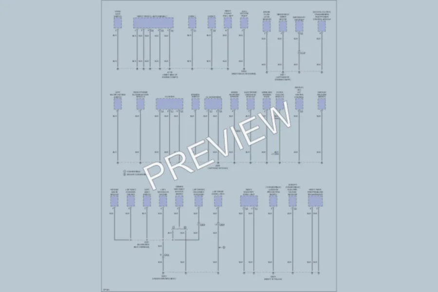 2011 Dodge Avenger Ground Distribution wiring diagram preview
