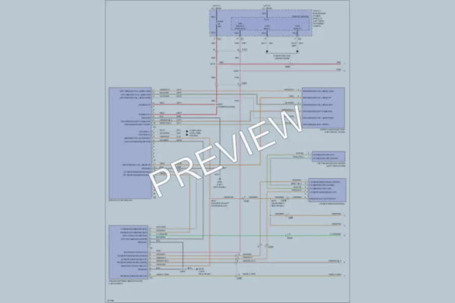 2011 Dodge Avenger Power Windows wiring diagram preview