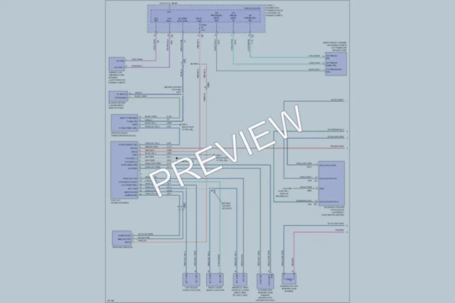 2011 Dodge Caliber Air Conditioning wiring diagram preview