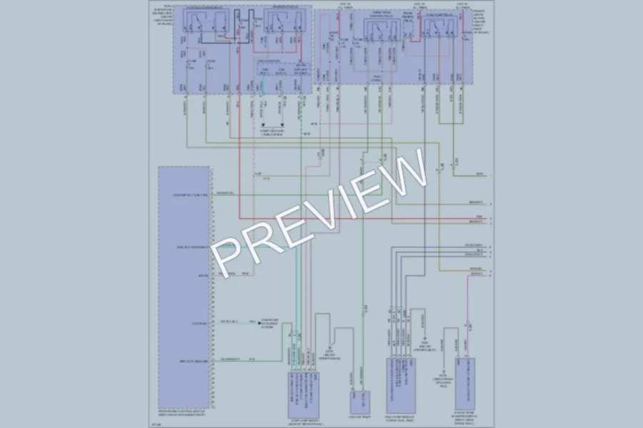 2011 Dodge Challenger Engine Performance wiring diagram preview