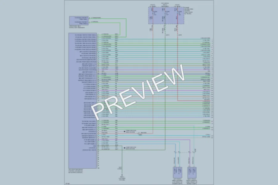 2011 Dodge Challenger Supplemental Restraints wiring diagram preview
