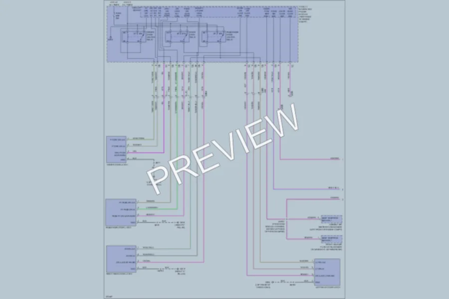 2011 Dodge Durango Anti Theft wiring diagram preview