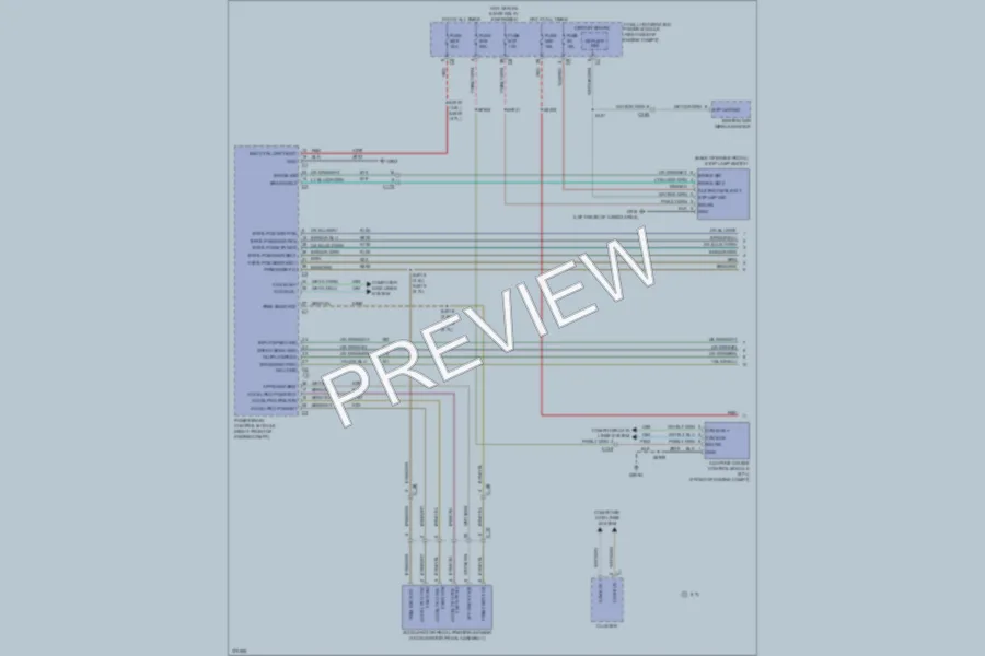 2011 Dodge Durango Cruise Control wiring diagram preview