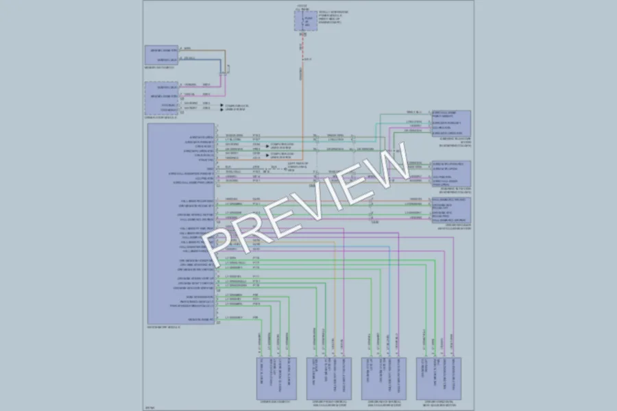 2011 Dodge Durango Memory Systems wiring diagram preview
