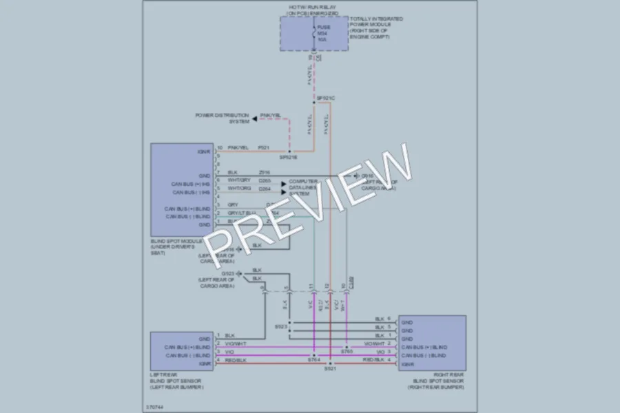 2011 Dodge Durango Navigation wiring diagram preview