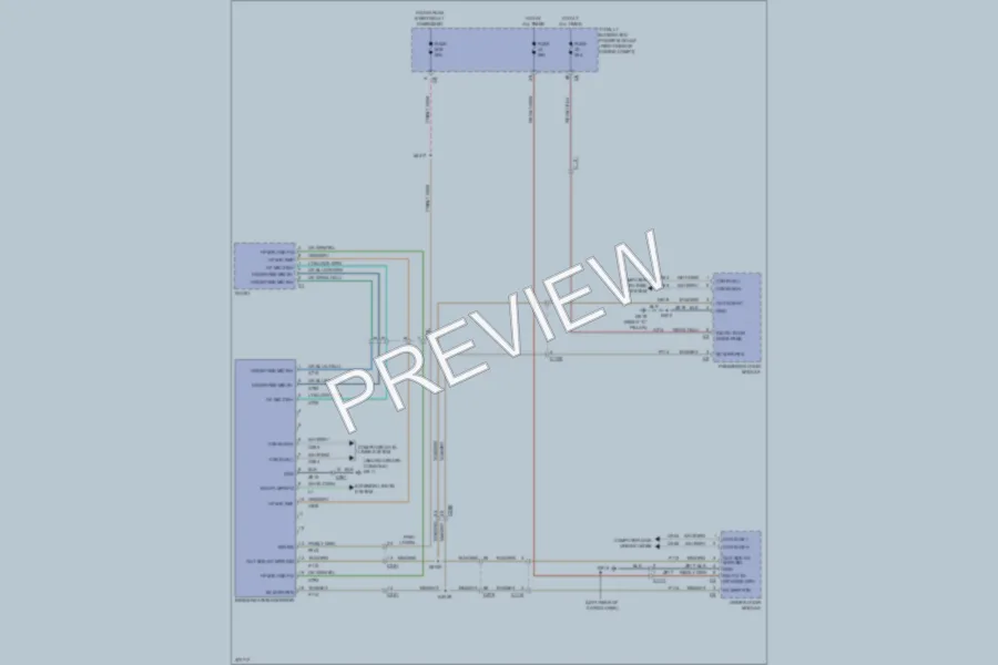 2011 Dodge Durango Power Mirrors wiring diagram preview