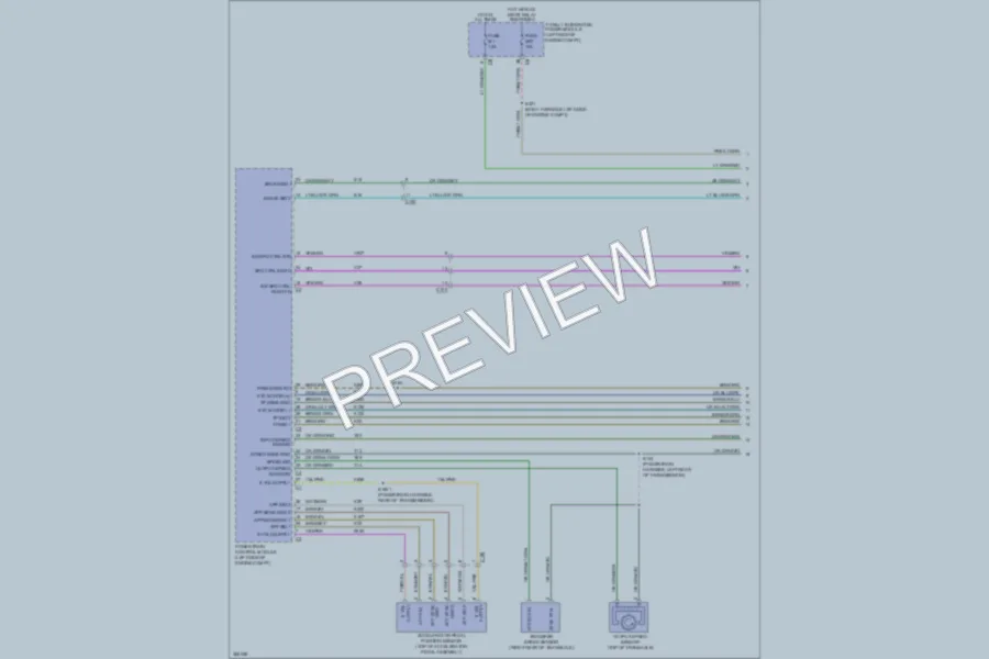 2011 Dodge GrandCaravan Cruise Control wiring diagram preview