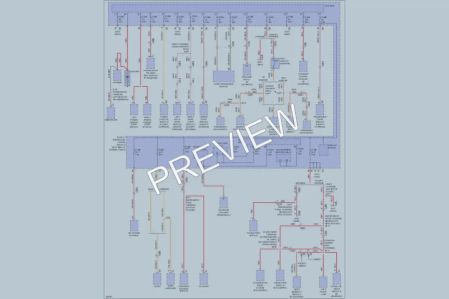 2011 Dodge GrandCaravan Power Distribution wiring diagram preview