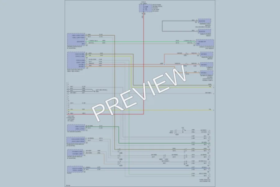 2011 Dodge Journey Computer Data Lines wiring diagram preview