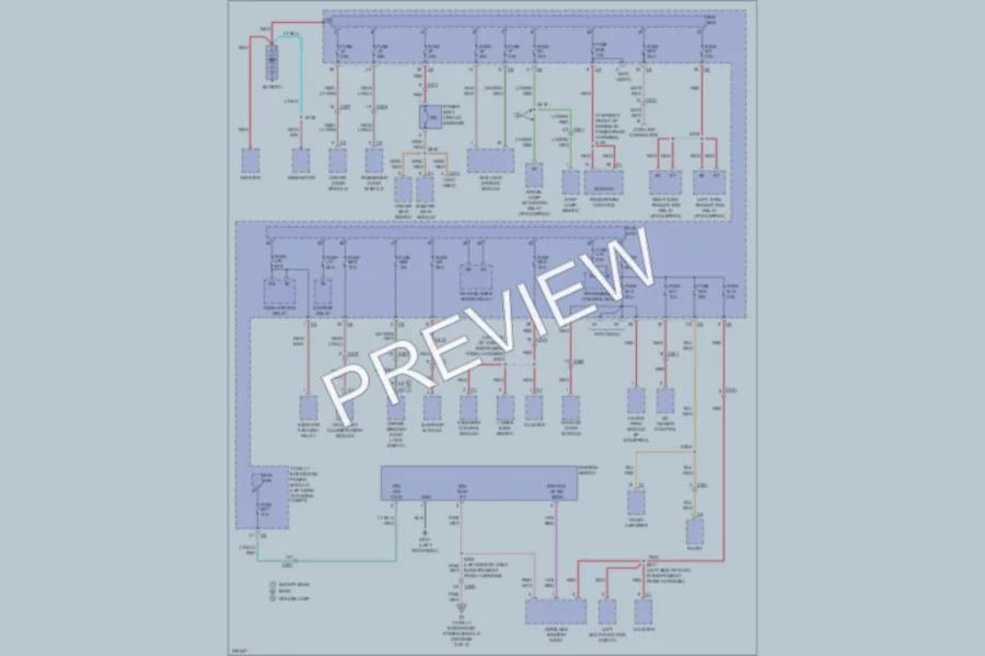 2011 Dodge Nitro Power Distribution wiring diagram preview