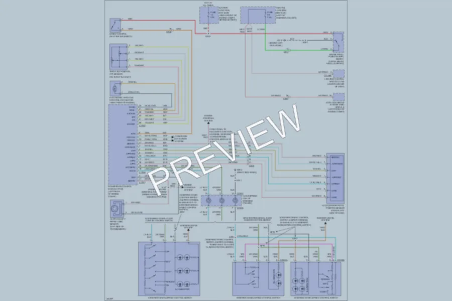 2011 Ford CrownVictoria Cruise Control wiring diagram preview