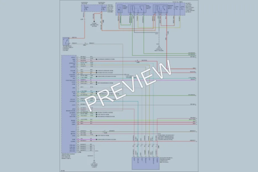 2011 Ford CrownVictoria Engine Performance wiring diagram preview