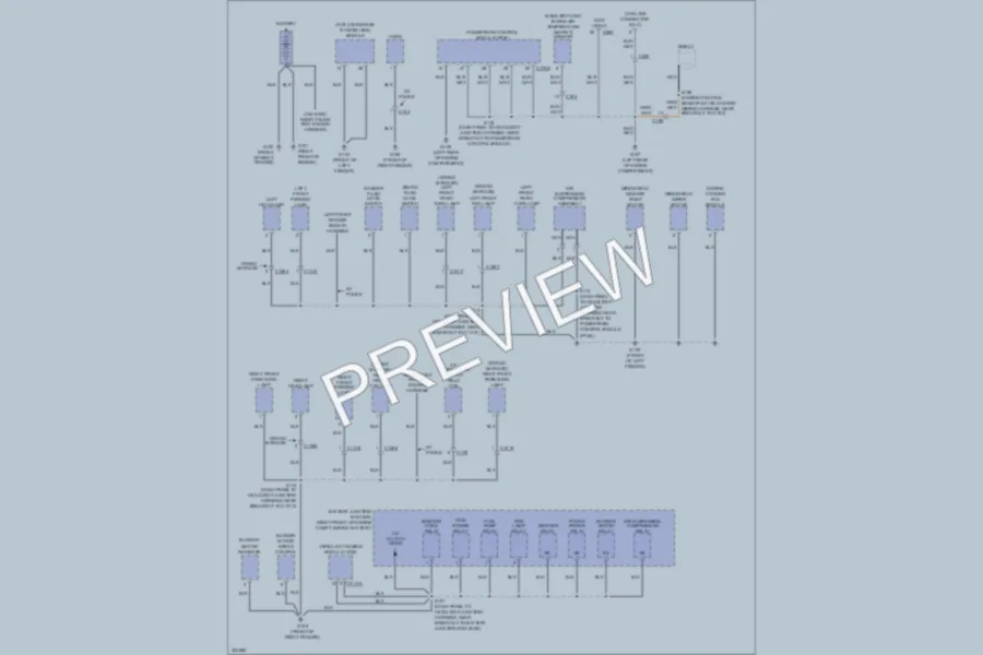 2011 Ford CrownVictoria Ground Distribution wiring diagram preview