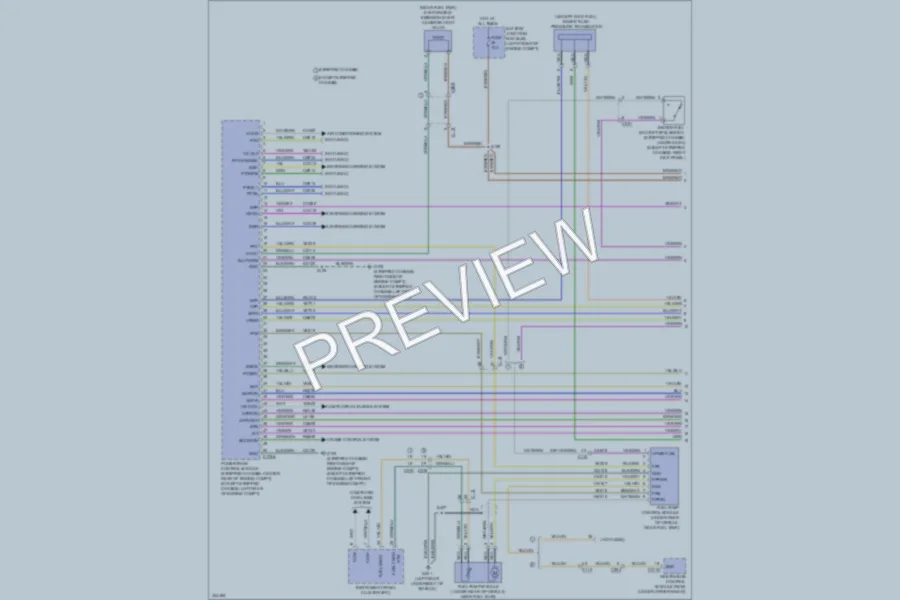 2011 Ford E350 Super Duty Engine Performance wiring diagram preview