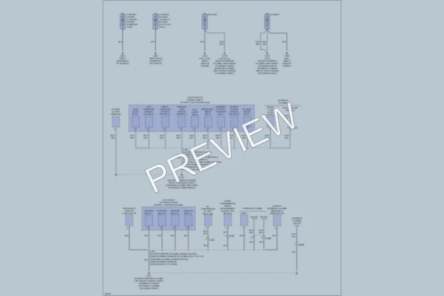 2011 Ford E350 Super Duty Ground Distribution wiring diagram preview