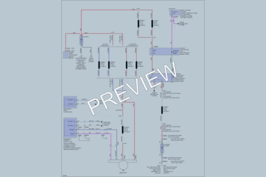 2011 Ford E350 Super Duty Starting Charging wiring diagram preview