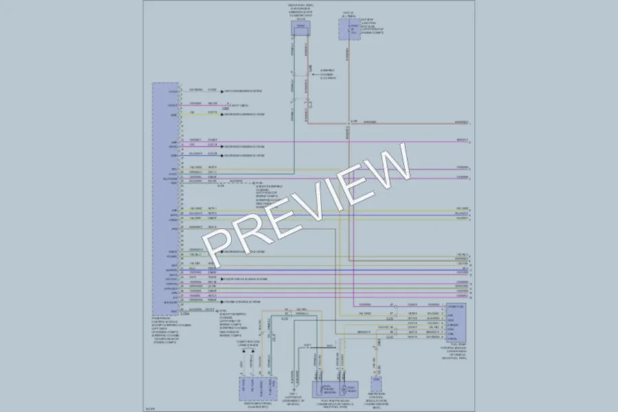 2011 Ford E150 Engine Performance wiring diagram preview
