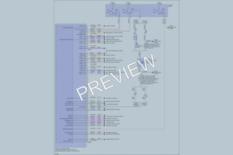 2011 Ford E350 Super Duty Body Control Modules wiring diagram preview