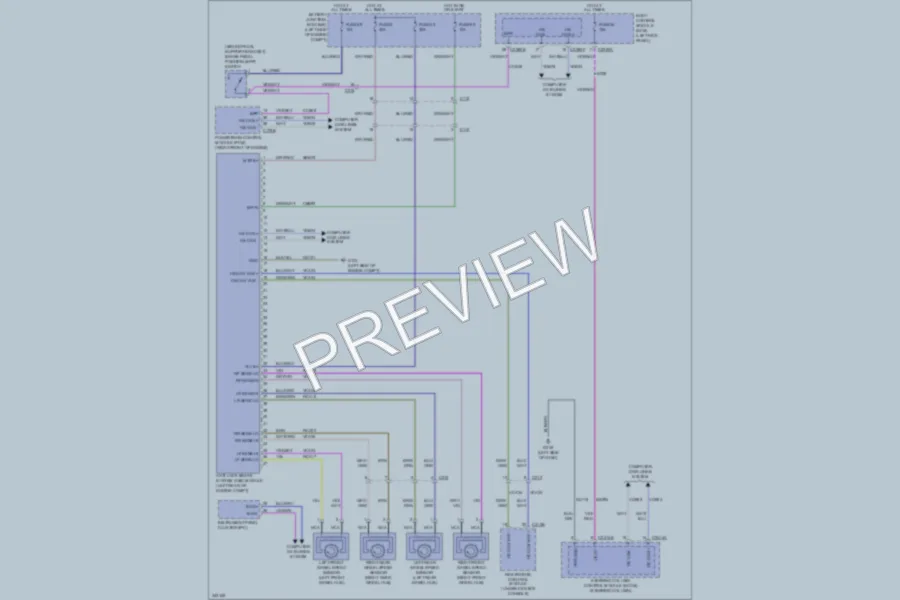 2011 Ford Edge Anti Lock Brakes wiring diagram preview