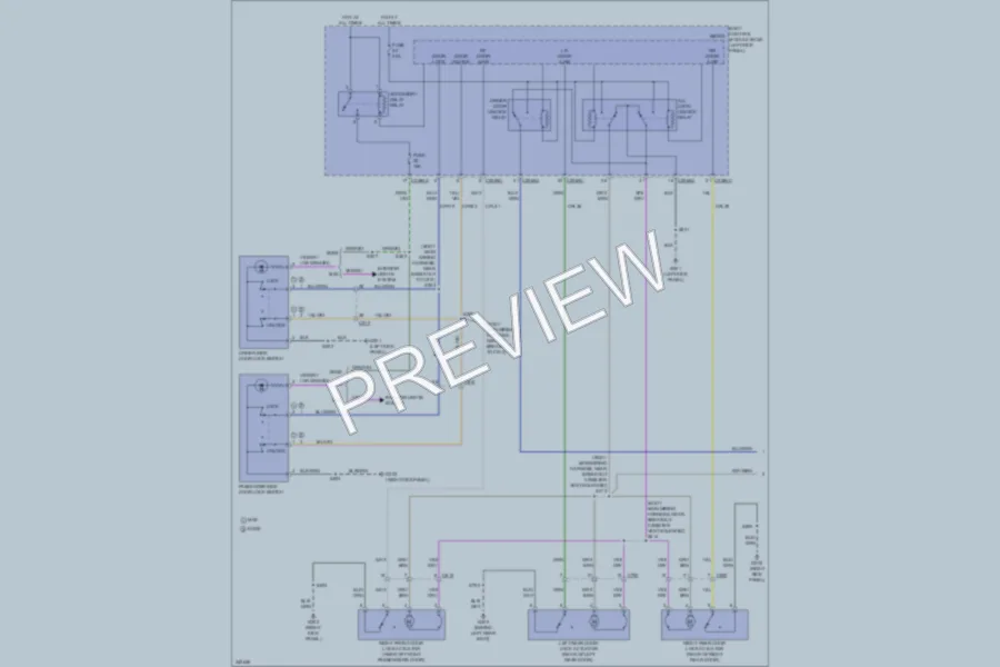 2011 Ford Edge Anti Theft wiring diagram preview