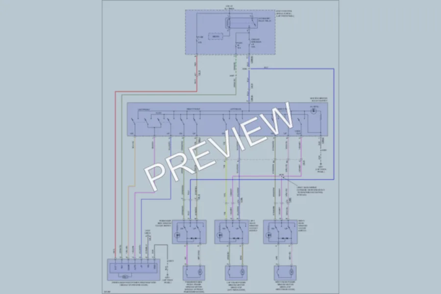 2011 Ford Edge Power Windows wiring diagram preview