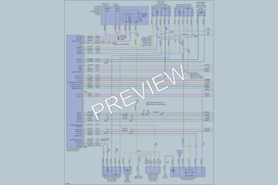 2011 Ford Expedition Air Conditioning wiring diagram preview