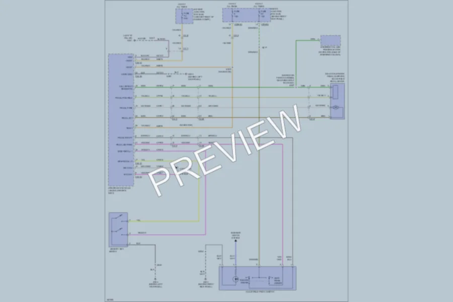 2011 Ford Expedition Memory Systems wiring diagram preview