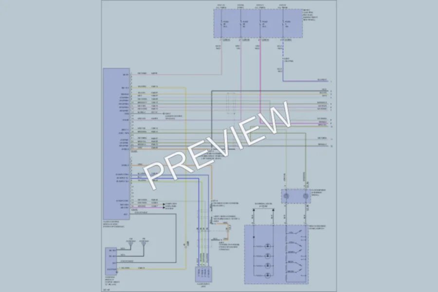 2011 Ford ExpeditionEL Navigation wiring diagram preview