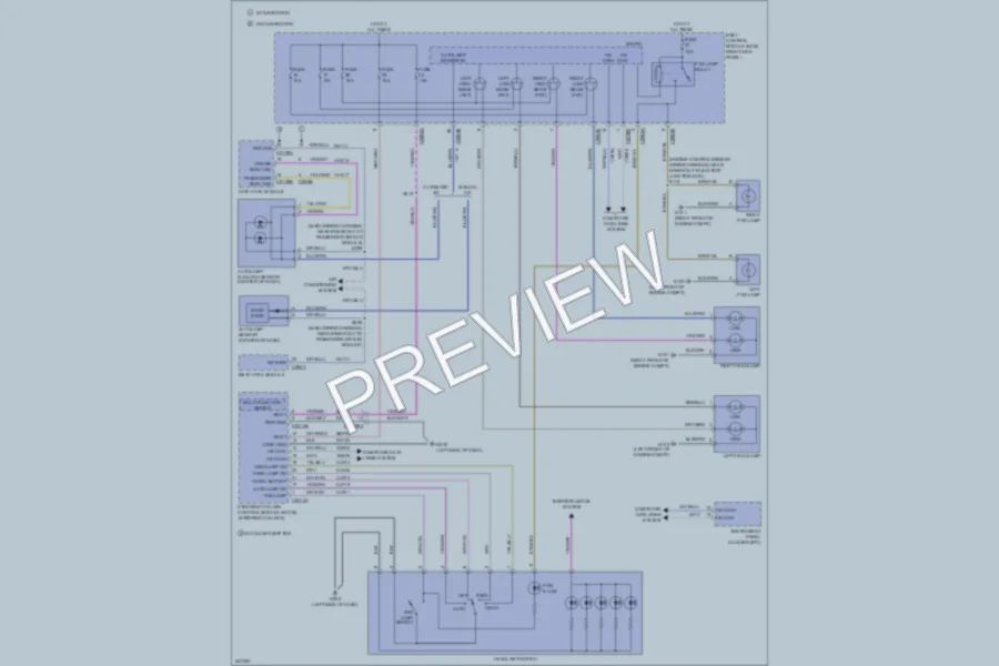 2011 Ford F150 Headlights wiring diagram preview