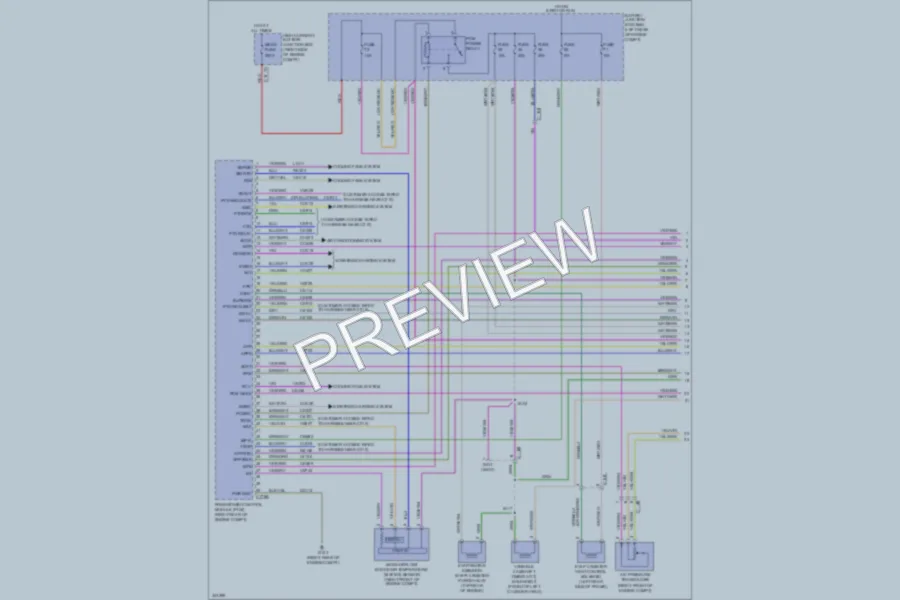 2011 Ford F250 Super Duty Engine Performance wiring diagram preview