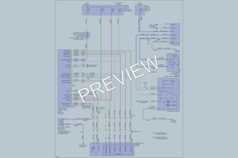 2011 Ford F350 Super Duty Transmission wiring diagram preview