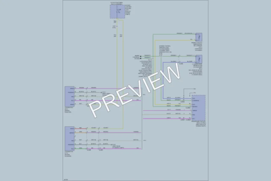 2011 Ford F250 Super Duty Cooling Fan wiring diagram preview