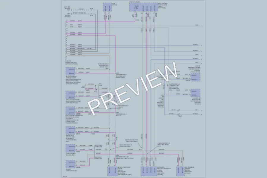 2011 Ford F450ChsCab Computer Data Lines wiring diagram preview